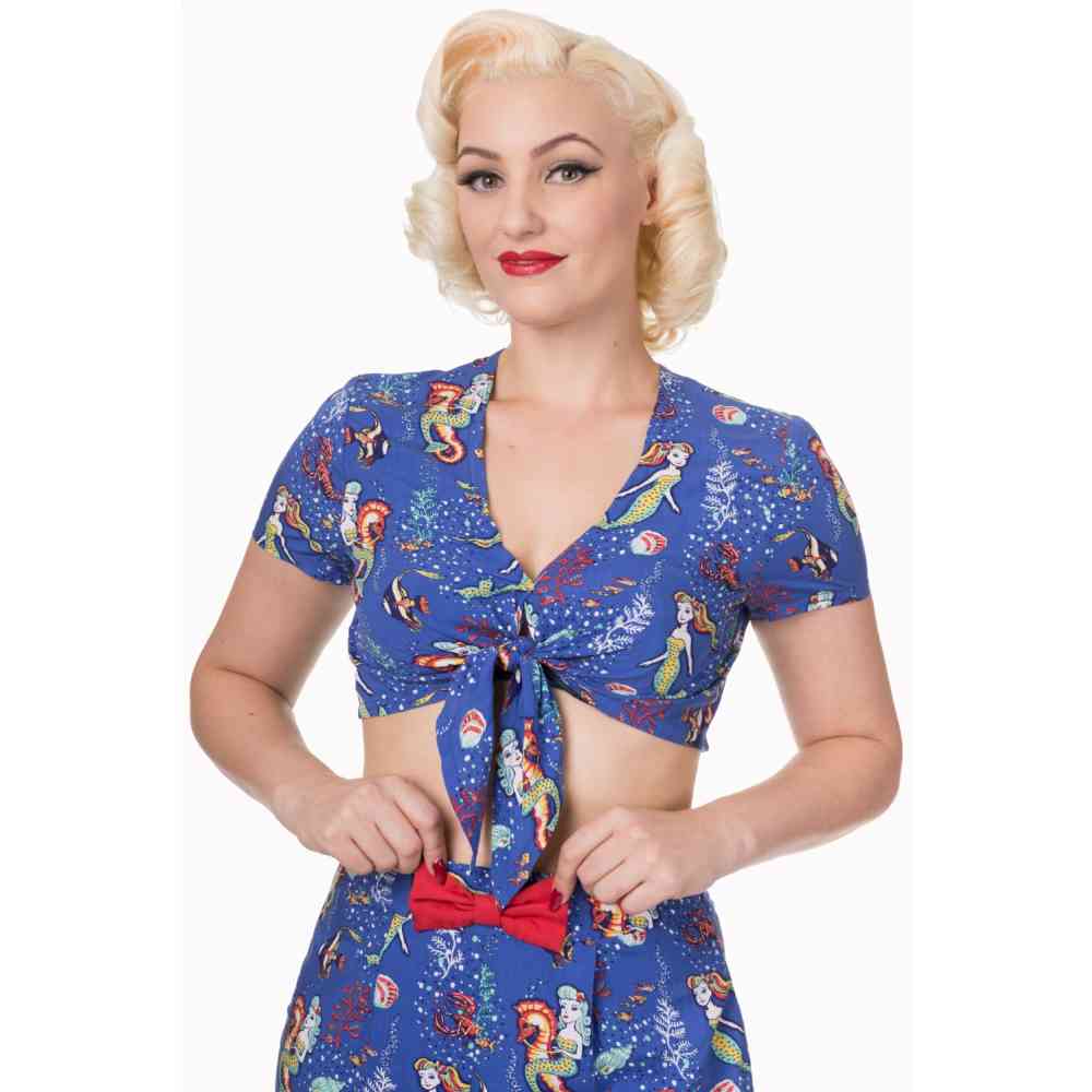 Dancing Days - MADE OF WONDER Crop top - Bleu